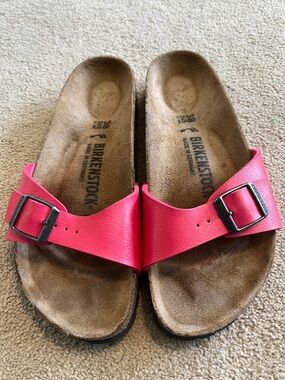 Birkenstock Madrid Birko-Flor Graceful Raspberry - size 38